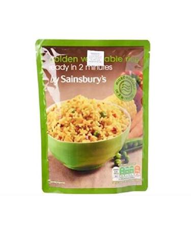 Sainsbury's Sainsbury's Golden Vegetable Rice 250g - Long grain rice cooked with vegetables
