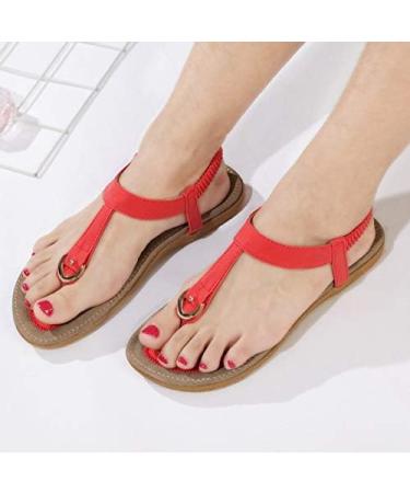 Shop New Women's Flat Heel Sandals - Summer House Shoes Size 11 - Comfortable & Stylish - Buy Online on GoSupps.com