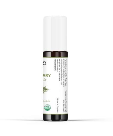 Organic Rosemary Oil Blend for Hair Growth - Infused with Jojoba Oil - Canadian Product (3 Pack) - 0.33 Fl Oz - Buy Online on GoSupps.com