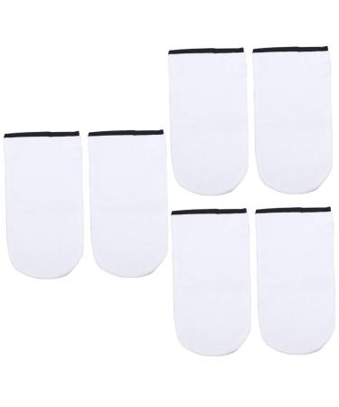 FOMIYES FOMIYES 3 Pairs Spa Wax Bath Cotton Paraffin Wax Bath Hand Cover Paraffin Wax Heated Slippers For Moisturizers