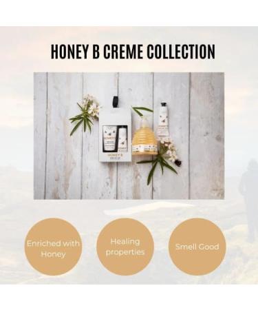Scottish Fine Soaps | Honey B Hand Care Duo | Hand Scrub and Hand & Nail Cream Set with Acacia Honey - Buy Online on GoSupps.com