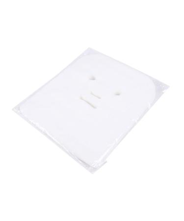 ABOOFAN Masques Faciaux Pr d coup s en Tissu Jetables 100 Pi ces 25 30 Cm Haute Absorption Soins Visage Salon de Beaut Masques de Soin Hydratants pour Peau Lisse et Nettoyage Profond