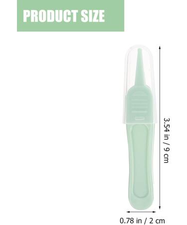 LALAFINA 5pcs Infant Nose Cleaning Tweezer Set - Soft Baby Booger Remover Tool for Ear, Nose, and Navel Care - Buy Online on GoSupps.com
