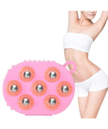 Massage shoe massage glove 2 in 1 360 degreable 7 balls Striegel and massage for the clean handball shape of ball roller glove body treatment for skin tightening