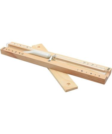 Shop Kisbeibi Sauna Sand Timer - 15 Minute Heat-Resistant Hourglass for Saunas - Rotatable Wooden Wall Assembly - Buy Online on GoSupps.com