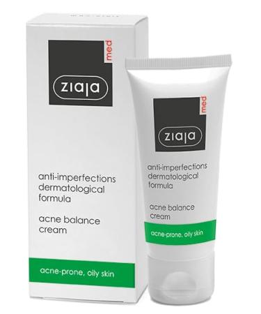 ZIAJA ANTIBACTERIAL TREATMENT ANTIACNE CREAM DAY CREAM 50ML