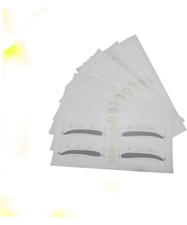 Beavorty Eyebrow Shaping Template 12pcs 48 Eyebrow Styling Tool Eyebrow Template Sticker Eyebrow Makeup Tools Eyebrow Sticker Eyebrow Eyebrow Stencils Beginner - Buy Online on GoSupps.com