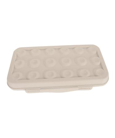 Uonlytech Box Outdoor Egg Carton Plastic Storage Bins Plastic Egg Tray Egg Trays Anti-collision Egg Rack Pp