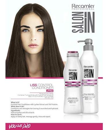 Recamier Professional Salon In +Pro Liss Control Hair Conditioner 10.1oz - Best Conditioner for Dry & Damaged Hair | Buy Internationally - Buy Online on GoSupps.com