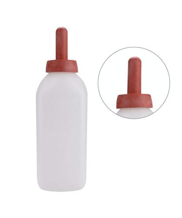 Calf Bottle with Push-On Nipple - 2L Milk Feeder for Nursing Baby Cows - Buy Online on GoSupps.com