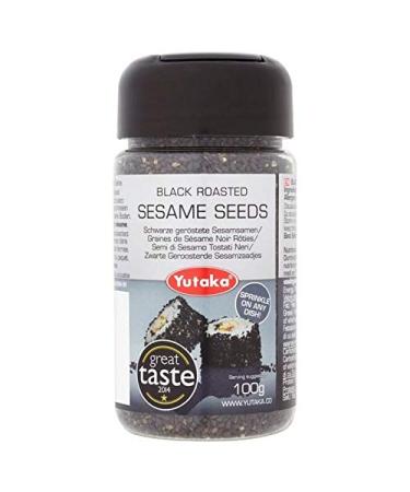 Yutaka Roasted Black Sesame Seeds 100g