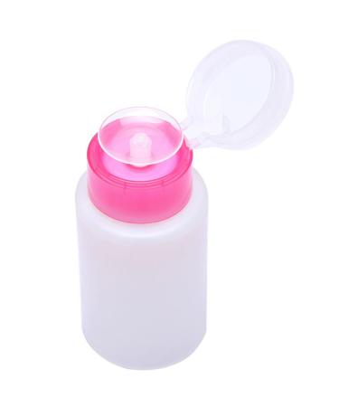 POPETPOP POPETPOP 150ml Lockable Nail Polish Remover Bottle with Push Pump Plastic Container for Nail Polish Remover / Pack of 3