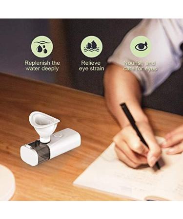 Fututech Eye Nebulizer Eye Massager Electric Eye Wash Humidifier Eye Spa Portable Vaporizer Fatigue Relief Nebulizer for Eye (Blue) - Buy Online on GoSupps.com