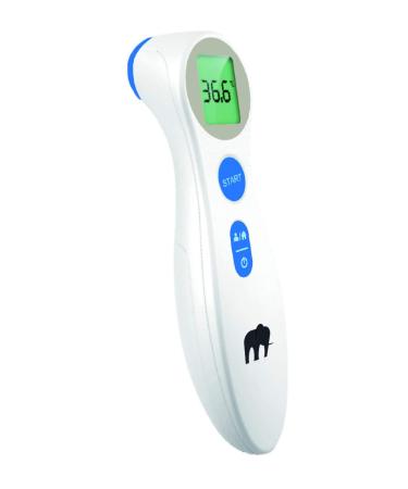 Forehead Thermometer No Touch Home Use Digital for Adult & Kids Sleek Infrared Temporal Fever Thermometer Fast and Accurate Reading with Backlight LCD Screen - Fahrenheit & Celsius - Buy Online on GoSupps.com