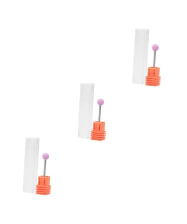 POPETPOP 3pcs Nail Grinding Tool Nail Manicure Accessories Nail Grinding Heads Nailflo Pink Princess Drill Bits Hide Money Toe Nails Nail Hlue Remove Dead Skin Grinding Stick Quartz mediumx3pcs As Shownx3pcs
