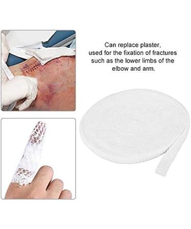 YUYTE 10M Breathable Tubular Gauze Bandage - Stretch Wrap First-Aid Dressing for Wound Care & Restraint - Buy Online on GoSupps.com