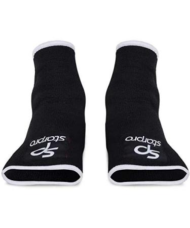 Starpro ankle compression support |Cotton |Black |Anti-slip ankle support for boxing MMA Martial Arts Kickboxen Yoga Wrestling Muay Thai and Taekwondo |As a couple black standard sells