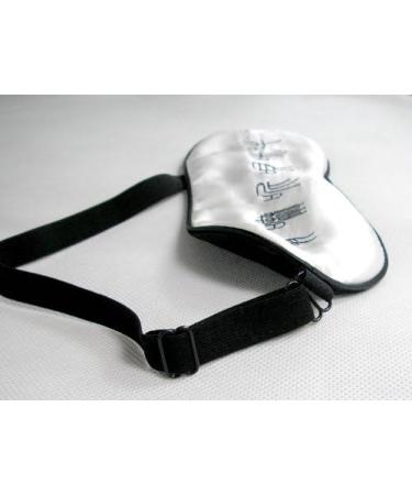 Paradise Silk One New Real Silk Brocade Blue Eye Cover Sleep Mask Shade - Buy Online on GoSupps.com