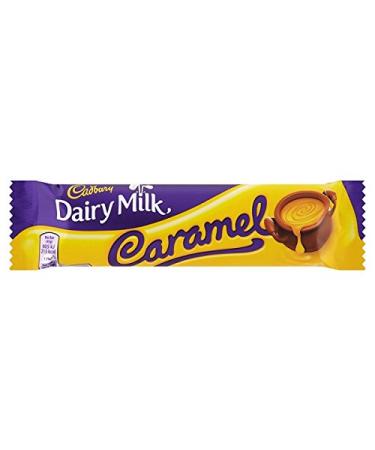 Cadbury Cadbury 45g Dairy Milk Caramel Chocolate Bars Pack of 48