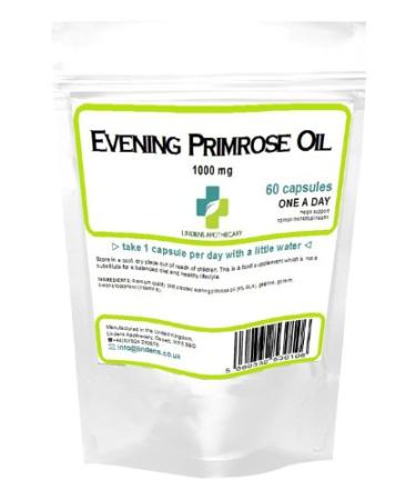 Evening Primrose Oil 1000mg Quality GLA softgel 60 Capsules