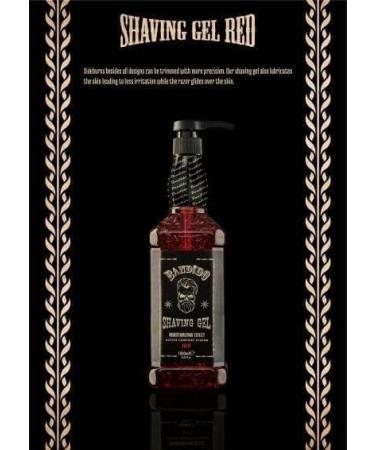 Bandido Shaving Gel Red - Buy Online on GoSupps.com