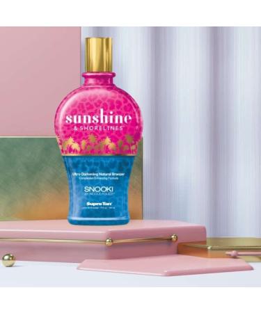 Supre Snooki Sunshine & Shorelines Ultra Darkening Natural Bronzer 12 oz - Achieve a Deep Natural Tan for All Skin Types | International Shipping Available - Buy Online on GoSupps.com