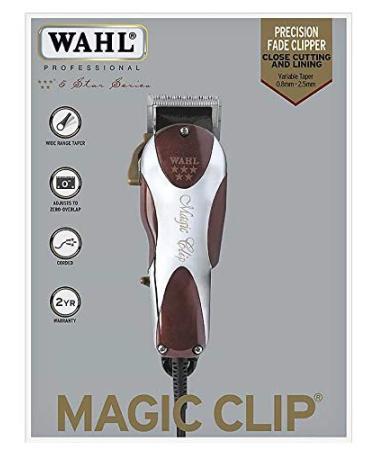 Wahl Magic Clip Professional Hair Clipper - Mains Operated 230-240V 50Hz | 5-Star Series | International Shipping Available - Buy Online on GoSupps.com