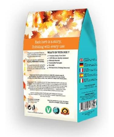 VEDIQUE HERBS Bakuchi Seeds (Psoralea corylifolia) - 250g (8.8oz) | Raw Dried Seeds for Skin & Hair Care - Buy Online on GoSupps.com