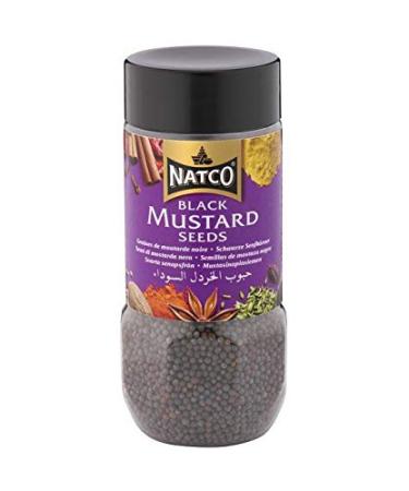 Natco - Graines de moutarde noire - 100 g - Lot de 2
