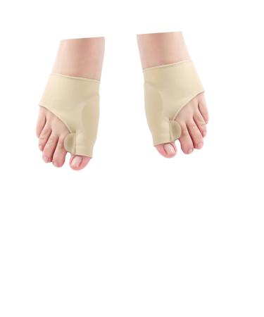 CLISPEED 2 Pairs Thumb Protector Hair Straightener Orthotics Sock Ease Foot Pain Socks Thumb Bunions Protector Hallux Valgus Corrector Bunion Straightener Picture 1 Size 1
