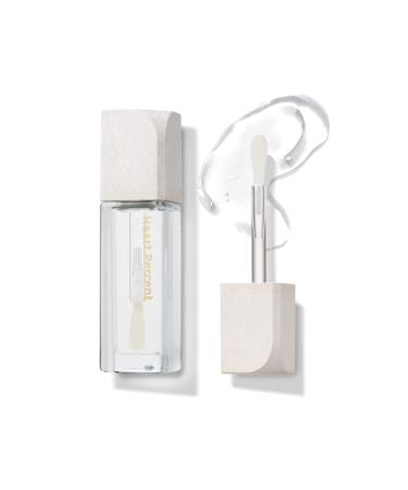 Heart Percent Commas on Life Essential Lip Essence #101 Lulluaby Watery Oil Clear Lipgloss Essence Intense Overnight Sleeping Lip Treatment 6g (0.2 fl. oz.)