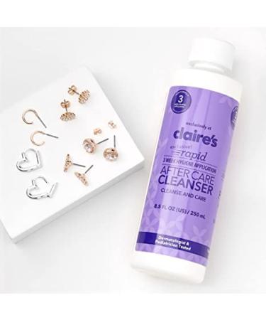 Claires 3 Week Rapid Piercing Aftercare Spray - Hypochlorous Solution for Nose and Ear Piercings - Piercing Bump Cleaner - 3.4 fl oz - Buy Online on GoSupps.com