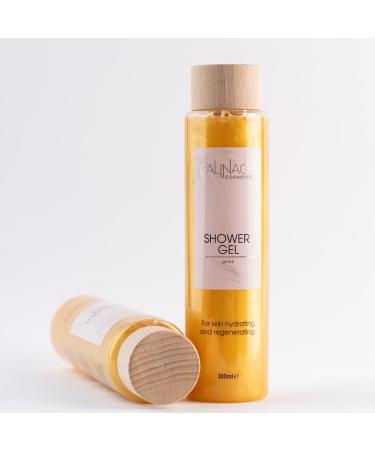 Calinachi Cosmetics CALINACHI SKIN_CLEANING_AGENT Shower gel lotus extract centella extract skin cleansing and protection pH value 55 suitable for adults young people and children 300 ml - Buy Online on GoSupps.com