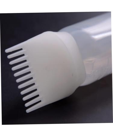 Hair Dye Bottle 160ML Shampoo Bottle Hair Comb Applicator Bottle Brush Bottle for Hair Dyeing Tool Hair dye bottle applicator Purple - Buy Online on GoSupps.com