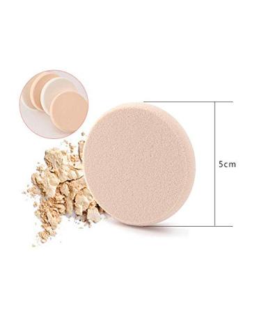 WOIWO 4 PCS Makeup Powder Puff Set - Versatile Beauty Blender Sponges for Liquid Cream & Powder (2 Skin Color + 2 White - Buy Online on GoSupps.com