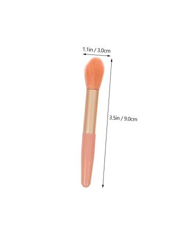 POPETPOP 3 Sets Travel Makeup Brushes - Professional Cosmetic Brush Kit with Eye Patches for Women | Perfect for On-the-Go Makeup | Pink Aluminum Tube - Buy Online on GoSupps.com