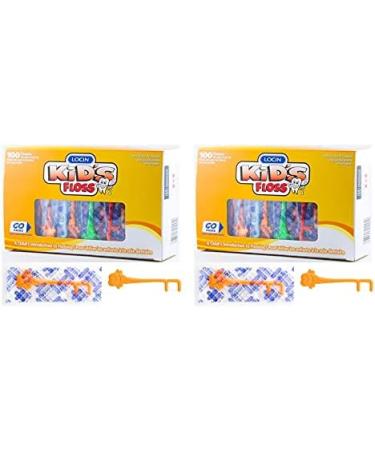 Kids Floss - 200 Individually Wrapped Kids Flossers. - Buy Online on GoSupps.com