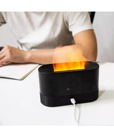 Shop Luminaire Flame Diffuser Set - 6 Essential Oils & 7-Color Flame Effect - Enhance Your Space with Aromatic Freshness | International Shipping Available - Buy Online on GoSupps.com