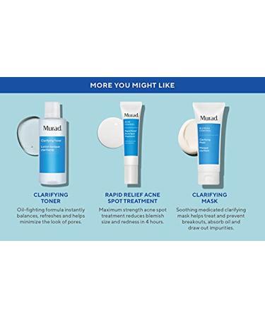 Murad 30-Day InvisiScar Acne Kit - 4-Piece Set | Clarifying Cleanser, Oil Control Mattifier, Outsmart Acne Treatment, InvisiScar Treatment - Buy Online on GoSupps.com