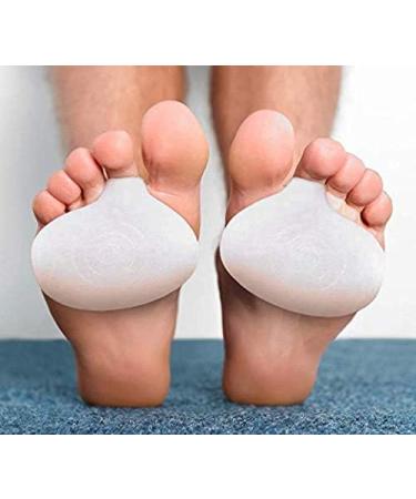 Soft Gel Foot Pain Relief Cushions | 4 Piece Set | Dr. Feel Good Feet | Mortons Neuroma & Bunion Corrector | Metatarsal Ball Pads - Buy Online on GoSupps.com