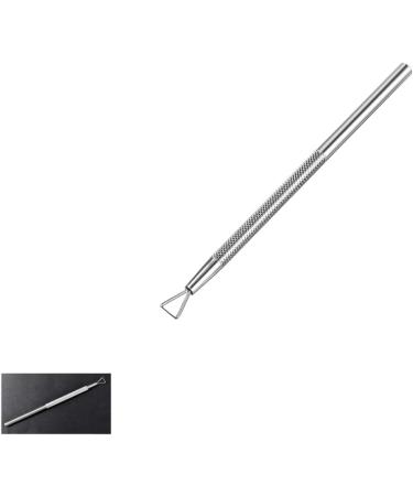 Manicure tools Cuticle Pusher Nail Armor Stainless Steel Triangle Cuticle Peeler Scraper Remove Gel Nail Polish Nail Art Manicure Remover Tool - Buy Online on GoSupps.com