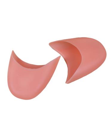 1 Pair Foot Separating Socks Toes Cover Toe Caps Fore Foot Cushion Ffore Foot Sole Protective Sleeve Silicone Tiptoe Cover Silicone Toe Pads