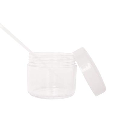 Greatforu 16-Piece Transparent Cosmetic Container Set - 20g Jars with Lids Mini Spatulas & Labels for Creams Lip Balm and Lotions - Ideal for Sampling & Travel - Buy Online on GoSupps.com