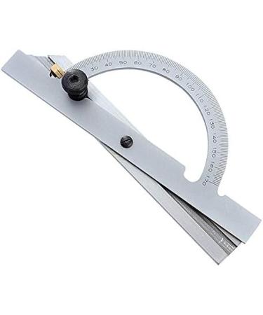 0-170 Angle Gauge Tools Stainless Steel Caliper Measuring Tools Stainless Steel Adjustable Angle Protractor - Buy Online on GoSupps.com