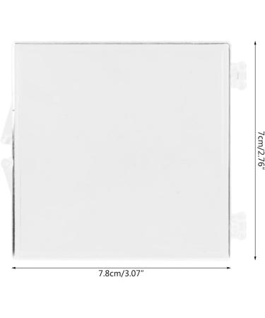 xbiez Wear False Nail Gift Box Transparent Clamshell Tool Clear Box Nail Art Storage Boxes Packaging Box Polystyrene Material Press On Nail Packing Box - Buy Online on GoSupps.com