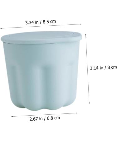 Mobestech 2 Sets Pp Washing Bowl Cosmetic Brush Cleaning Tool Puff Cleaning Scrubber Makeup Cleaner Kit Silicone Makeup Mat Brush Scrubber Bowl Silica Gel Silicone Brush Make up Sky-blue medium - Buy Online on GoSupps.com