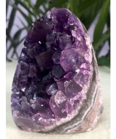 3" Polished Large Amethyst Geode Crystal Gemstone Specimen Reiki Reiki Crystal Stone - Buy Online on GoSupps.com