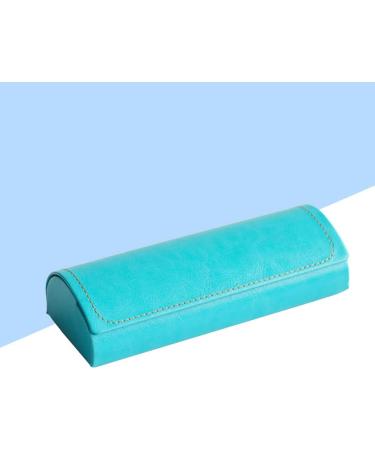 Milisten PU Leather Eyeglasses Case - Portable Reading Glasses Protector & Display Holder for Men & Women - Stylish Blue Eyewear Storage - Buy Online on GoSupps.com