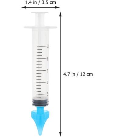 16 Pcs Ear Wax Removal Syringe Set - Ear Cleaning Bulb Syringe for Gentle Irrigation - Buy Online on GoSupps.com