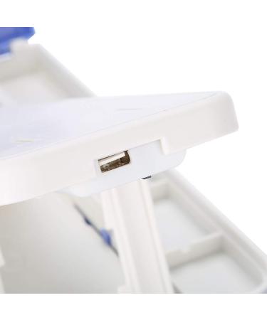Foot Stand Adjustable Pedicure Nail Tool Foot Stand Manicure Pedicure Tool with Light - Buy Online on GoSupps.com